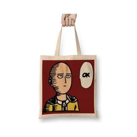 Baskı Dükkanı One Punch Man Bez Çanta