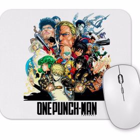 Baskı Dükkanı One Punch Man Saitama Genos Mouse Pad