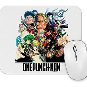 Baskı Dükkanı One Punch Man Saitama Genos Mouse Pad