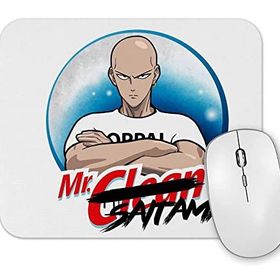 Baskı Dükkanı One Punch Man Saitama One Piece Death Note Mouse Pad