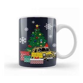 Baskı Dükkanı Only Fools And Horses Car Around The Christmas Tree Kupa