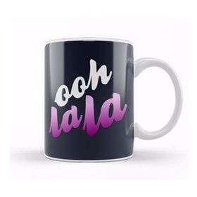 Baskı Dükkanı Ooh La La Slogan Kupa