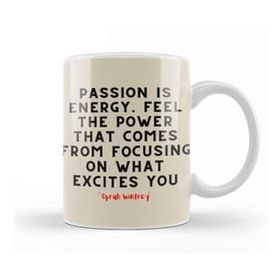 Baskı Dükkanı Oprah Winfrey Quotes Entrepreneurs Motivation Inspiration Success Work Gifts Kupa