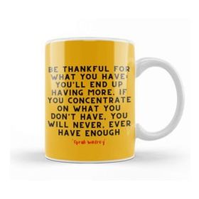 Baskı Dükkanı Oprah Winfrey Quotes Entrepreneurs Motivation Inspiration Success Work Gifts Kupa