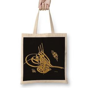 Baskı Dükkanı Osmanlı Yazısı Kadın Günlük Çanta