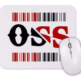 Baskı Dükkanı Oss Jiu Jitsu 1 Mouse Pad