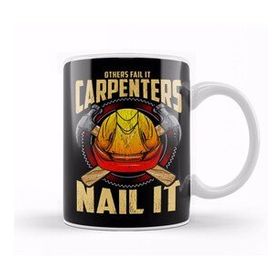 Baskı Dükkanı Others Fail It Carpenters Nail It Carpentering Pun Kupa