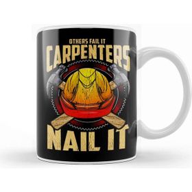 Baskı Dükkanı Others Fail It Carpenters Nail It Carpentering Pun Kupa