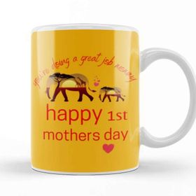 Baskı Dükkanı Our First Mothers Day 1st 2021 Kupa