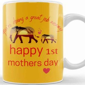 Baskı Dükkanı Our First Mothers Day 1st 2021 Kupa
