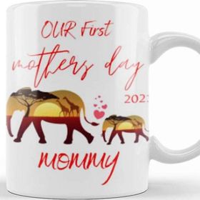 Baskı Dükkanı Our First Mothers Day 2021 Kupa
