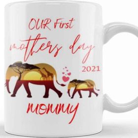 Baskı Dükkanı Our First Mothers Day 2021 Kupa