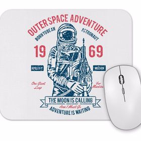 Baskı Dükkanı Outerspace Adventure Mouse Pad