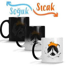 Baskı Dükkanı Overwatch 04 Sihirli Porselen Kupa