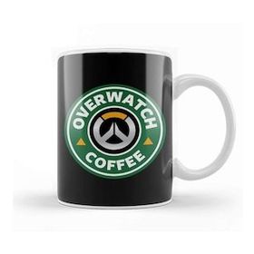 Baskı Dükkanı Overwatch Coffee Starbucks Kupa