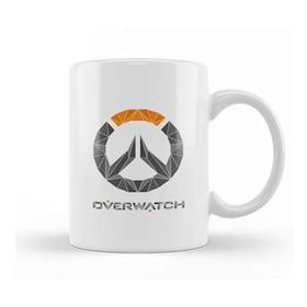 Baskı Dükkanı Overwatch Geometric Logo Kupa
