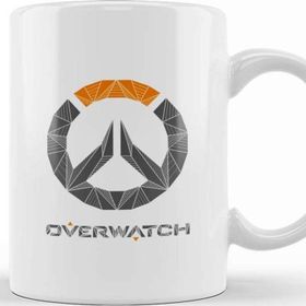 Baskı Dükkanı Overwatch Geometric Logo Kupa