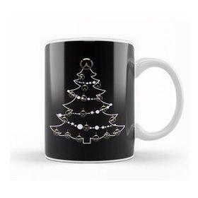 Baskı Dükkanı Overwatch Logo Christmas Tree Baubles Kupa