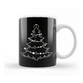 Baskı Dükkanı Overwatch Logo Christmas Tree Baubles Kupa