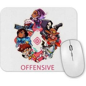 Baskı Dükkanı Overwatch One Fanart D Va Mouse Pad