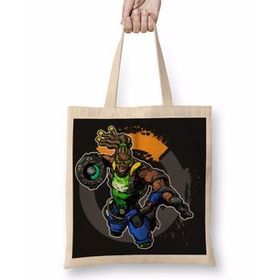 Baskı Dükkanı Overwatch One Fanart Lucio Bez Kadın Günlük Çanta