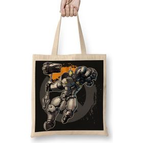 Baskı Dükkanı Overwatch One Fanart Reinhardt Bez Kadın Günlük Çanta