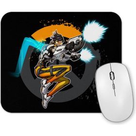 Baskı Dükkanı Overwatch One Fanwart Junkrat Mouse Pad