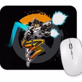 Baskı Dükkanı Overwatch One Fanwart Junkrat Mouse Pad