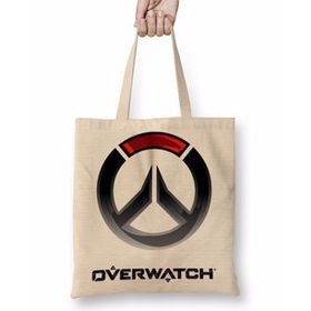 Baskı Dükkanı Overwatch Simples Bez Kadın Günlük Çanta