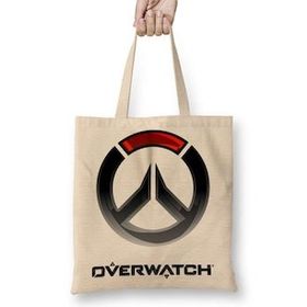 Baskı Dükkanı Overwatch Simples Bez Kadın Günlük Çanta