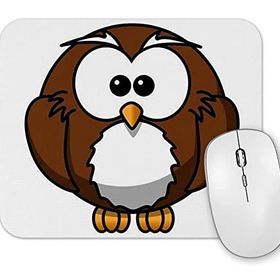 Baskı Dükkanı Owl Mouse Pad
