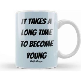 Baskı Dükkanı Pablo Picasso Quotes Art Gift Vintage Retro Style Kupa