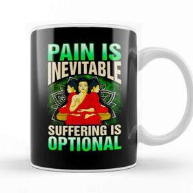 Baskı Dükkanı Pain is Inevitable Suffering is Optional Stoic Kupa