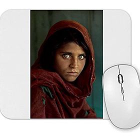 Baskı Dükkanı Pakistanlı Kız Mouse Pad