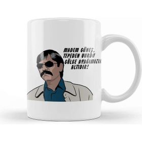 Baskı Dükkanı Pala Madem Güneş Tepeden Vurdu Gölge Ayağımızın Altıdır Kupa