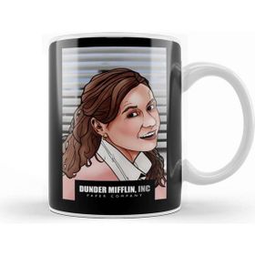 Baskı Dükkanı Pam Beesly Dunder Mifflin Kupa