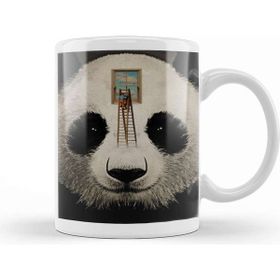 Baskı Dükkanı Panda Window Cleaner Kupa