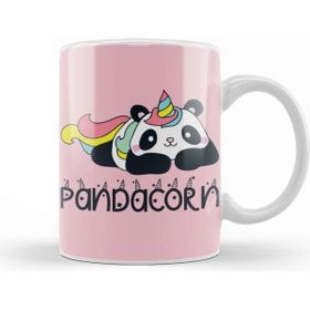 Baskı Dükkanı Pandacorn Panda Unicorn Rainbow Unicorn Kupa