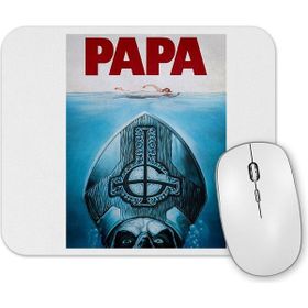 Baskı Dükkanı Papa Ghost B C Mouse Pad