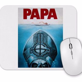 Baskı Dükkanı Papa Ghost B C Mouse Pad