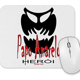 Baskı Dükkanı Papo Amarelo Heroi Mouse Pad