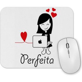 Baskı Dükkanı Para Casal Conexao Perfeita Mouse Pad
