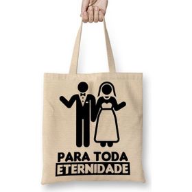 Baskı Dükkanı Para Toda Eternidade Bez Kadın Günlük Çanta