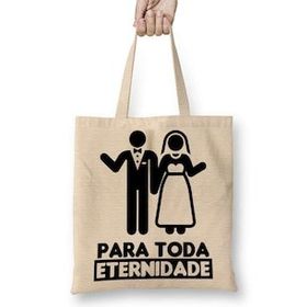 Baskı Dükkanı Para Toda Eternidade Bez Kadın Günlük Çanta