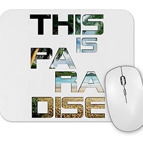 Baskı Dükkanı Paradise Mouse Pad