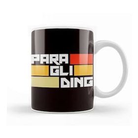 Baskı Dükkanı Paragliding Parachuting Skydiving Flying Paraglider Skydiver Kupa