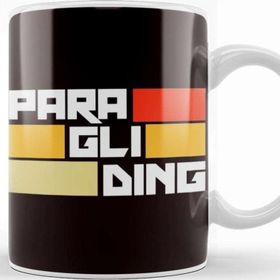 Baskı Dükkanı Paragliding Parachuting Skydiving Flying Paraglider Skydiver Kupa