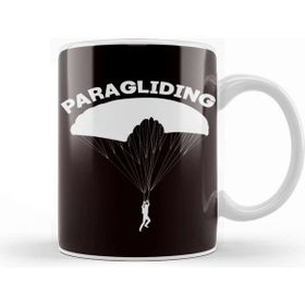 Baskı Dükkanı Paragliding Skydiving Parachuting Extreme Sports Paraglider Kupa