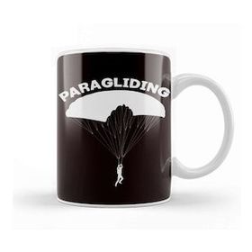 Baskı Dükkanı Paragliding Skydiving Parachuting Extreme Sports Paraglider Kupa