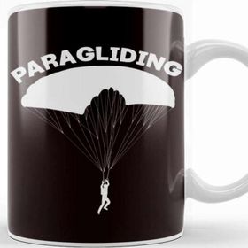 Baskı Dükkanı Paragliding Skydiving Parachuting Extreme Sports Paraglider Kupa